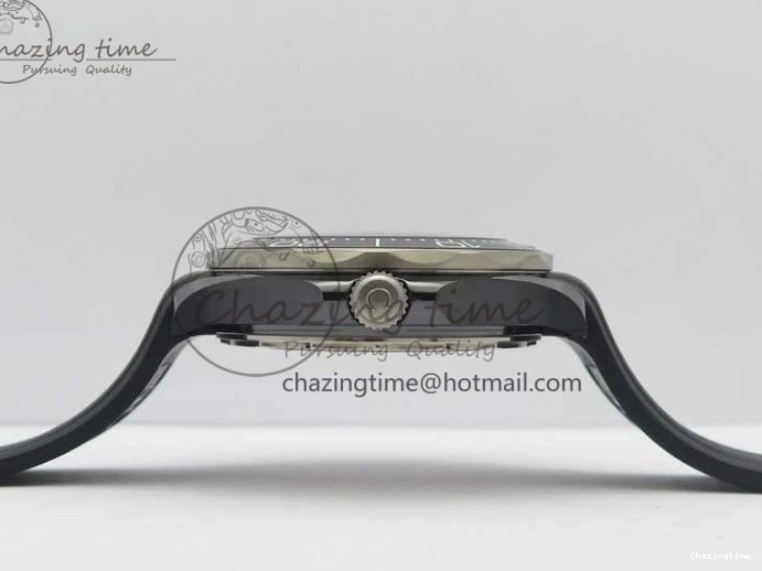 0121 Seamaster Diver 300M Real Ceramic Case VSF 1:1 Best Edition on Black Rubber Strap A8806 (Free Nato) SunProtective 7935